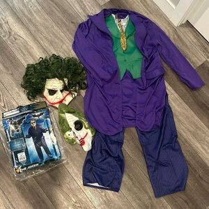 The Joker Dark Knight Costume Bundle